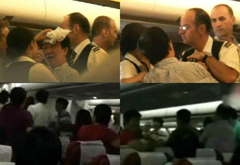 中国乘客频现空中斗殴 网民批’丢中国人脸’