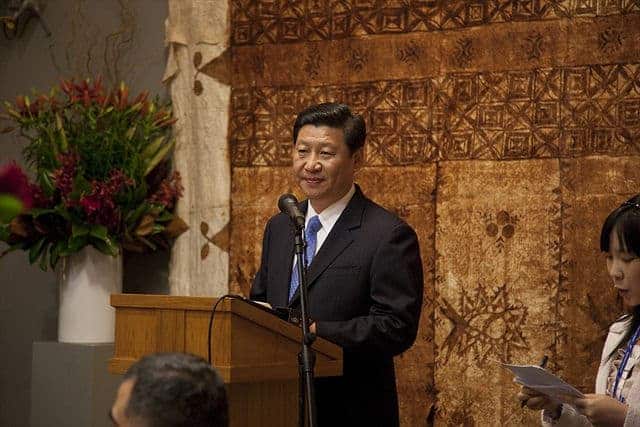 习近平谴责美国“重返亚太”军事计划