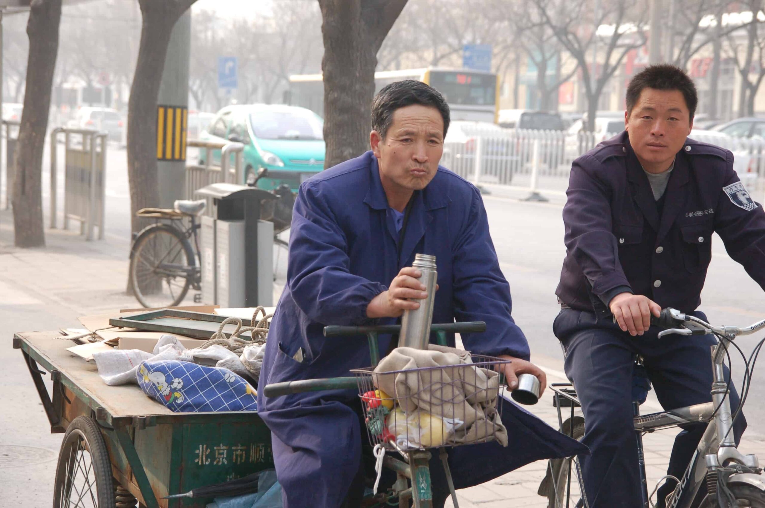 中国拾荒者的艰难生活