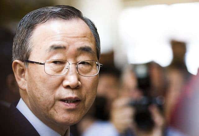 潘基文对艾未未被捕保持沉默