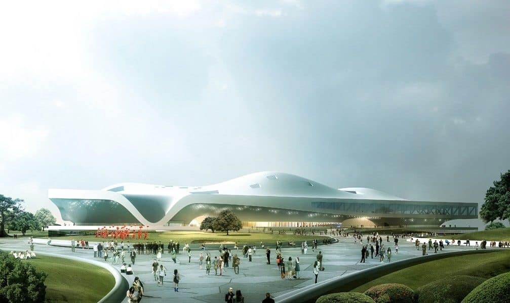 荷兰建筑师为台湾设计大型文化艺术中心
