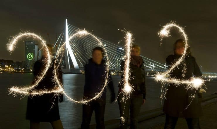 欧洲各大城市喜迎2012新年（组图）