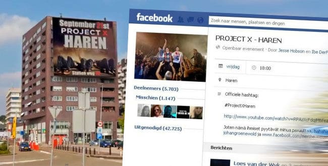 哈伦派对变警察防暴 Facebook在荷兰“惹祸”