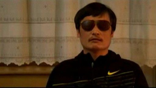 陈光诚改变主意向美国申请庇护