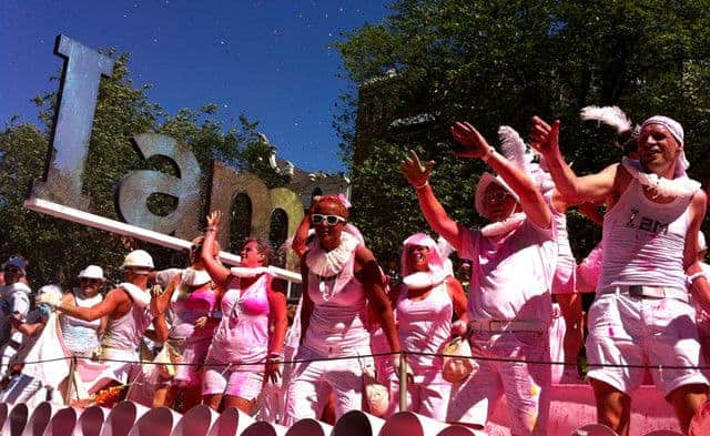 2013阿姆斯特丹同性恋运河大游行（视频）