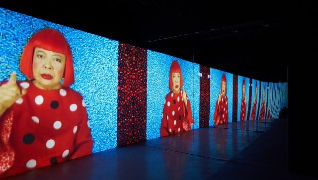 费解的波点：草间弥生首次中国个展（组图）