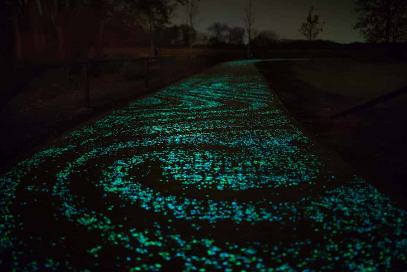 想不想在荷兰画家梵高的《星夜》自行车道上徜徉？